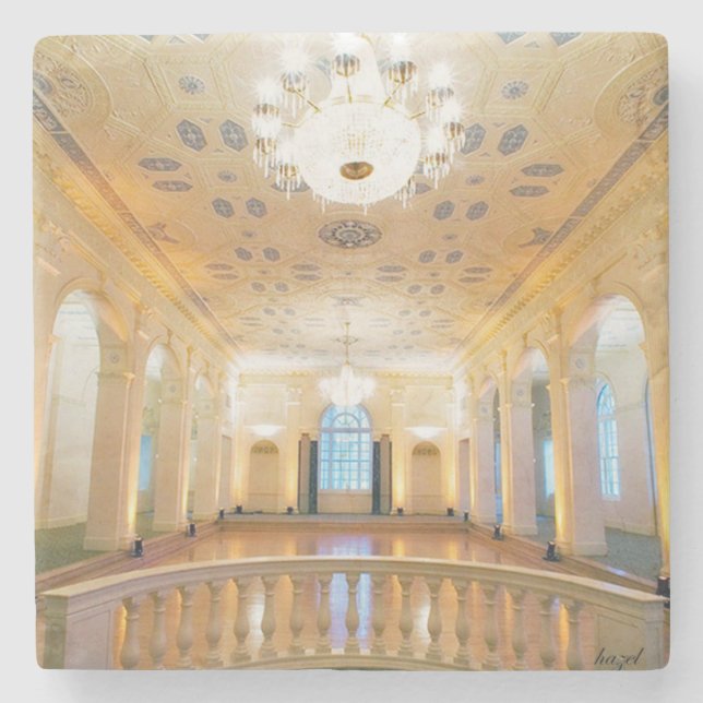 Biltmore Ballroom, Biltmore Atlanta, Biltmore Stone Coaster (Front)