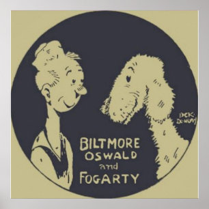 Biltmore Oswald and Fogarty Poster
