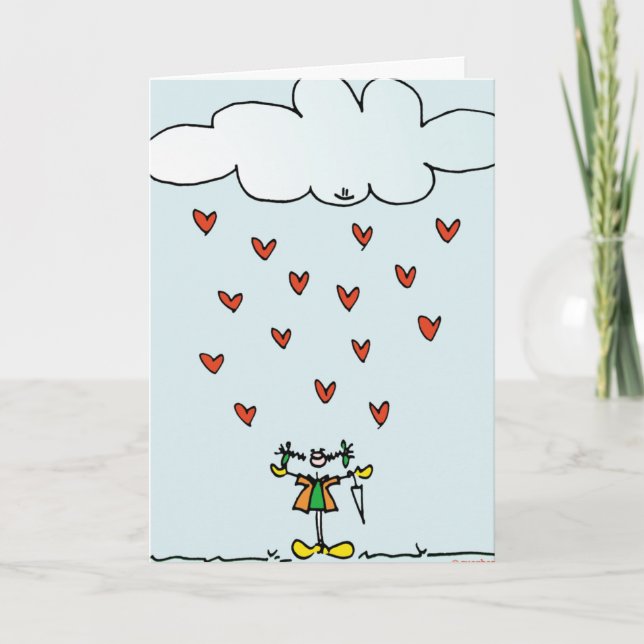 BIMBA "with all my love" card (Front)