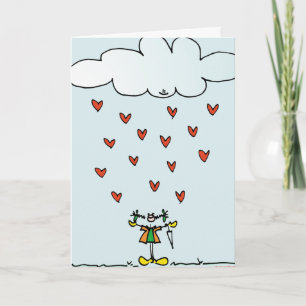BIMBA "with all my love" card