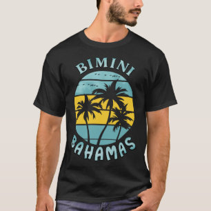 Bimini Bahamas Tropical Beach Vacation Funny Souve T-Shirt