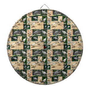 Bin Chicken (Ibis) Photo Collage, Dartboard