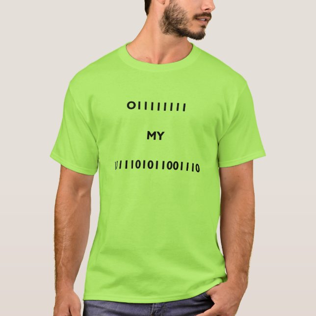 Bin to hex geek tees 1 (Front)