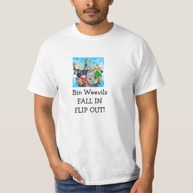 Bin Weevils T-Shirt from Bin Weevils Cheat Site (Front)