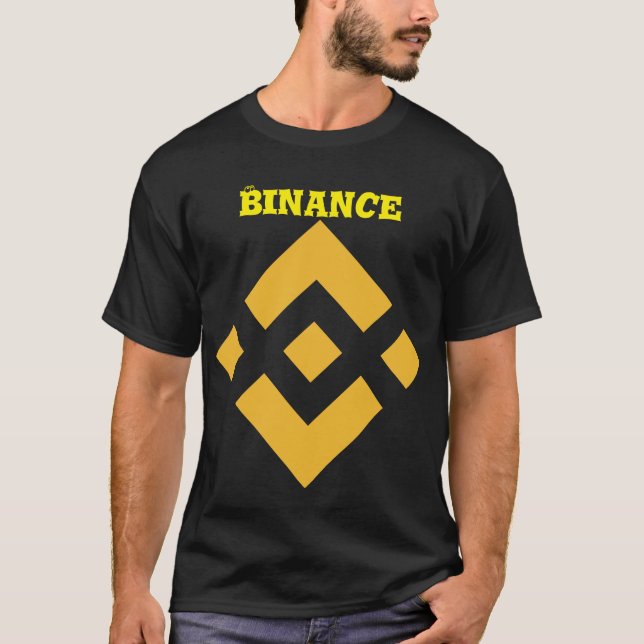 Binance Coin Cryptocurrency Logo T-Shirt - Invest  (Front)