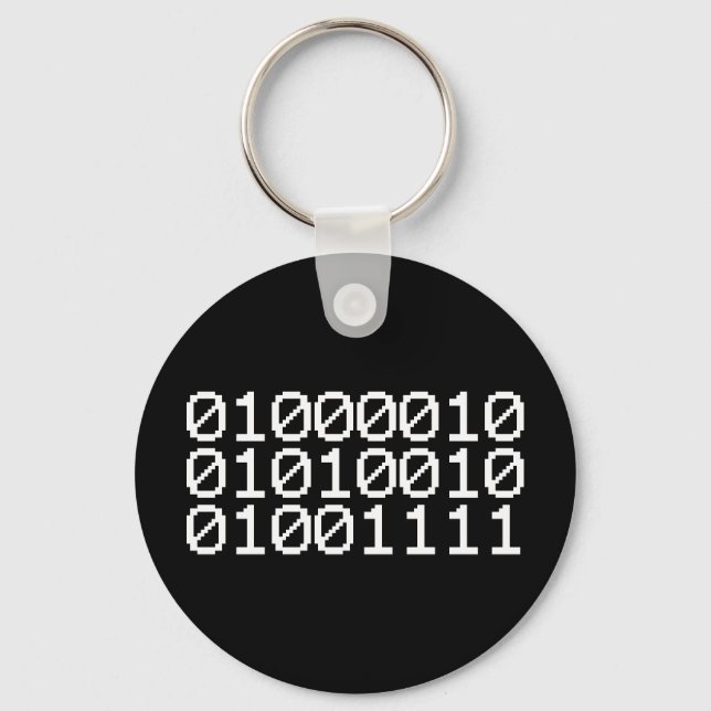 BINARY BRO KEY RING (Front)