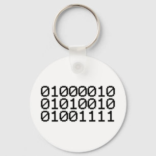 BINARY BRO KEY RING