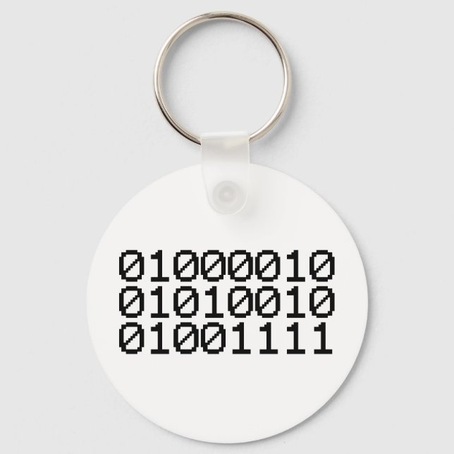 BINARY BRO KEY RING (Front)