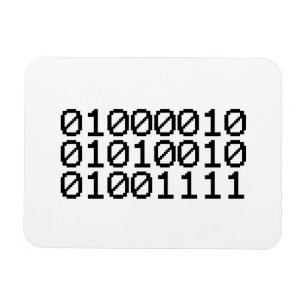 BINARY BRO MAGNET