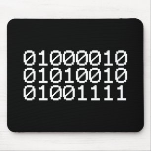 BINARY BRO MOUSE MAT