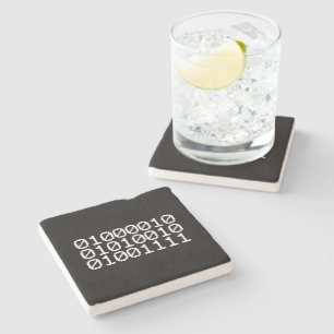 BINARY BRO STONE COASTER