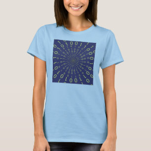 Binary circular background T-Shirt