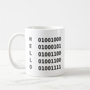 Binary Code Coffee Mug