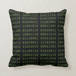 Binary Code Cushion