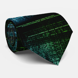 Binary Code View Tie