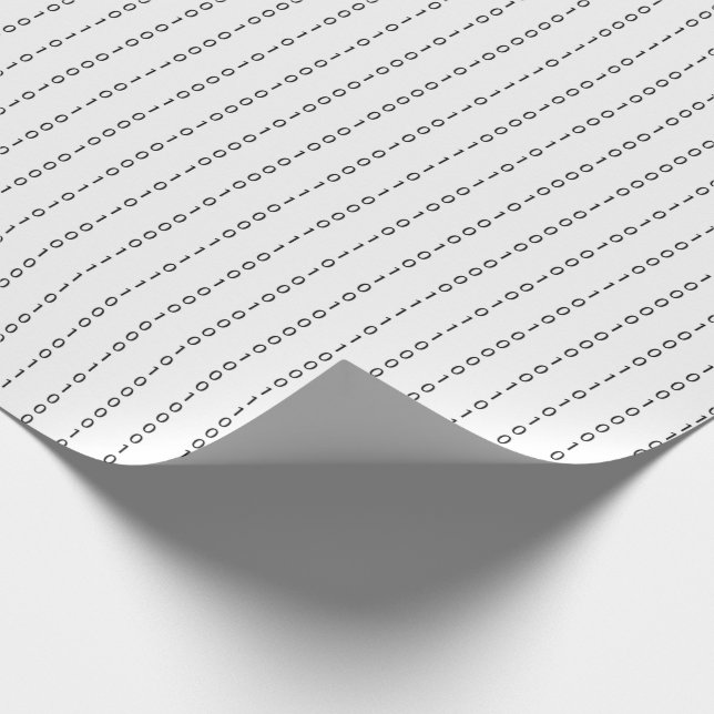 Binary code wrapping paper (Corner)