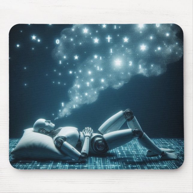 Binary Dreams Mouse Mat (Front)