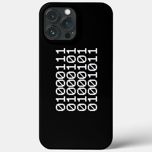 BINARY GEEK Case-Mate iPhone CASE (Back)