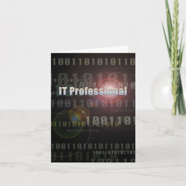 Binary IT Professional Card (Front)