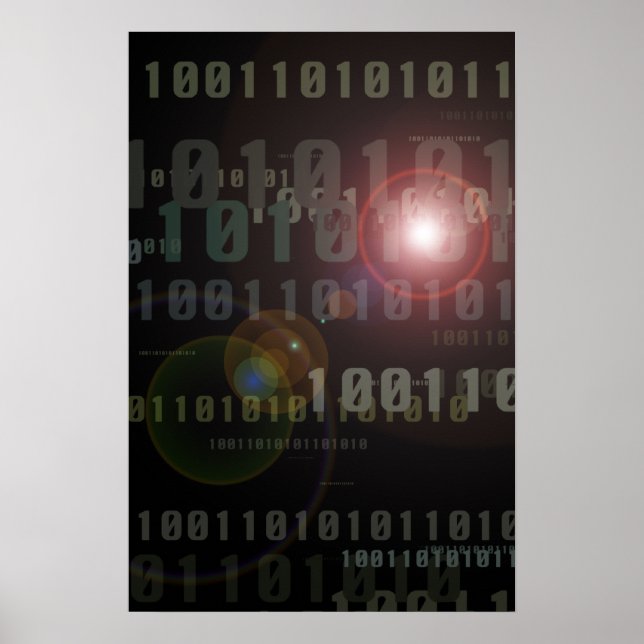 Binary IT Professional Poster (Front)