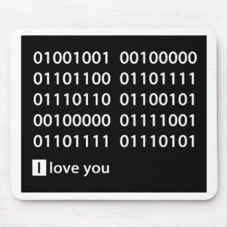 Binary Love Mouse Mat
