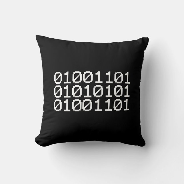 BINARY MUM CUSHION (Front)