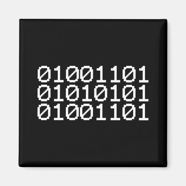 BINARY MUM MAGNET (Front)