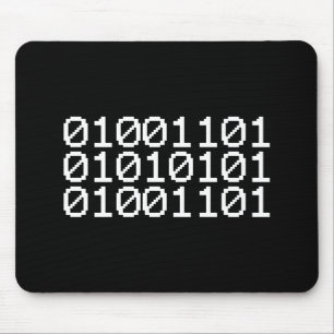 BINARY MUM MOUSE MAT