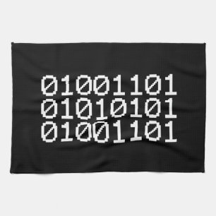 BINARY MUM TEA TOWEL