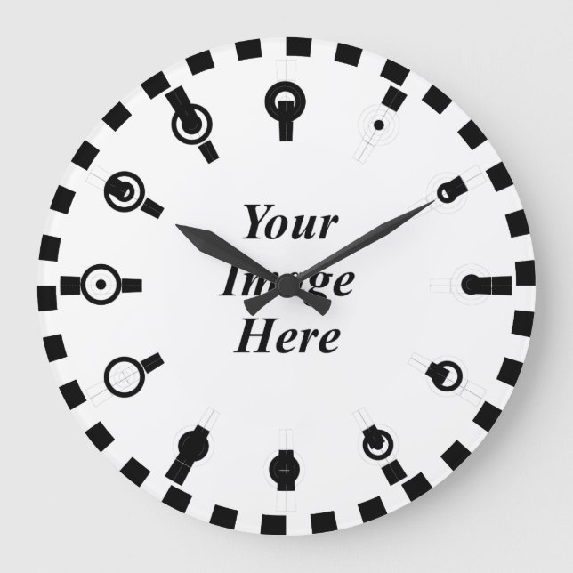 Binary Object Clock /w S Marks by Kenneth Yoncich (Front)