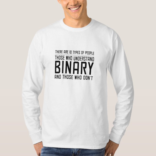 Binary People T-Shirt (Front)