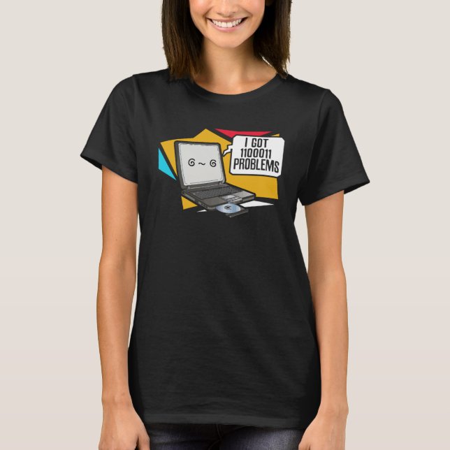 Binary Problems Programming T-Shirt (Front)