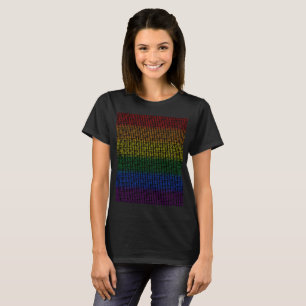 Binary Rainbow T-Shirt