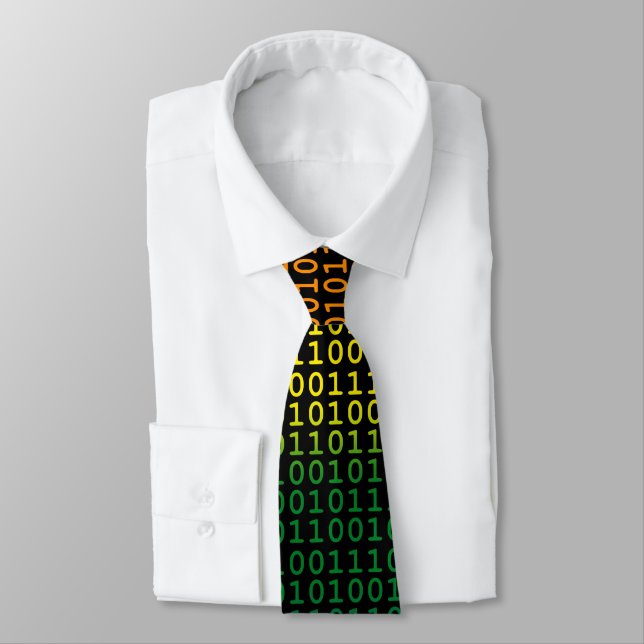 Binary Rainbow Tie (Tied)