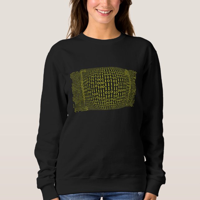 Binary System Algorithm Ruby Java   Programming Sweatshirt (Front)