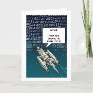 Binary System Birthday Card