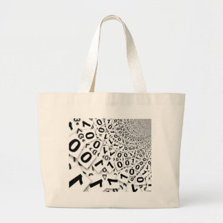 BINARY SYSTEM LARGE TOTE BAG