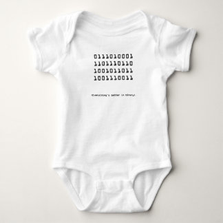 Binary Twins Baby Bodysuit