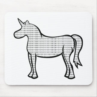 Binary Unicorn Mouse Mat