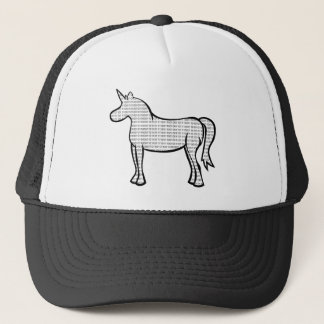 Binary Unicorn Trucker Hat