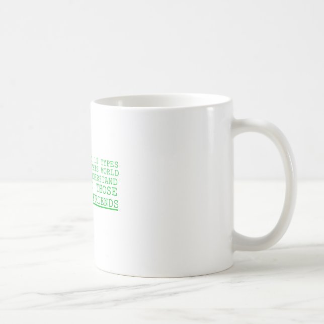Binary vs. Friends Coffee Mug (Right)
