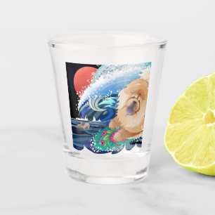 BINDI CHOWABUNGA  Chow shot glass
