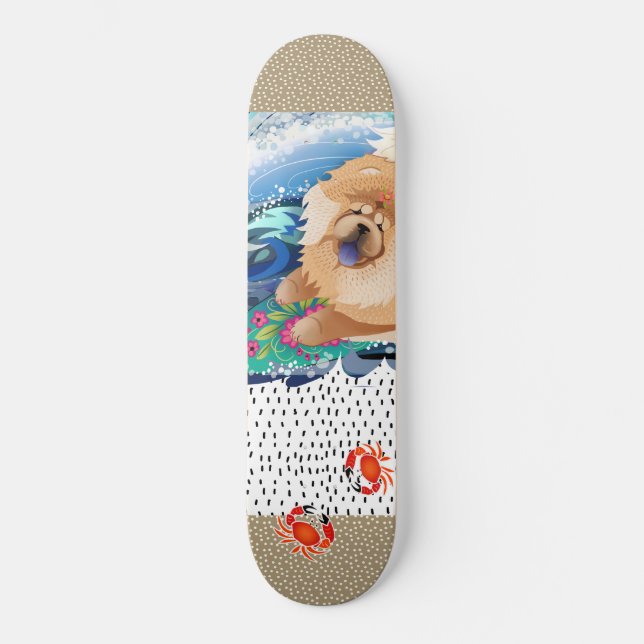 BINDI CHOWABUNGA - Chow skateboard deck/wheels opt (Front)