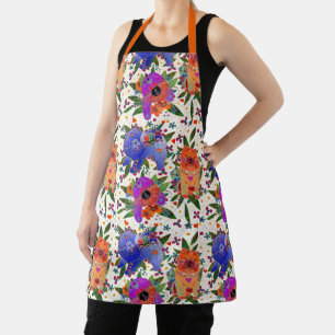 BINDI CHOWS - all-over print apron