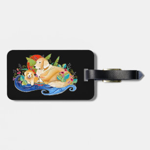 BINDI GOLDEN RETRIEVER LUGGAGE TAG