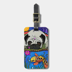 BINDI PUG -luggage,handbag or crate tag