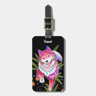BINDI SHIBA INU luggage tag
