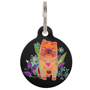 BINDI smooth chow dog tag/jewellery Pet Tag