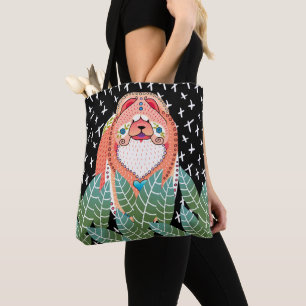 BINDI SOPHIE apricot chow tote or cross body bag