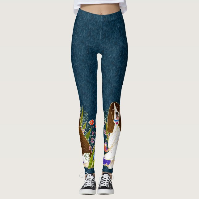 BINDI SPRINGER SPANIEL -   leggings (Front)